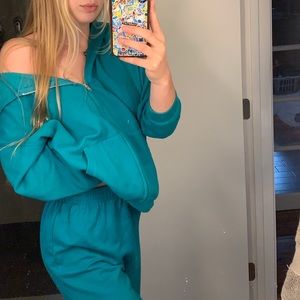 Teal tracksuit